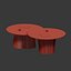 Glass tables from stumps