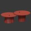 Glass tables from stumps