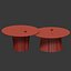 Glass tables from stumps