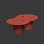 Glass tables from stumps