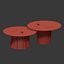 Glass tables from stumps