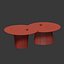 Glass tables from stumps