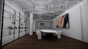 Modern Meeting Room 3D