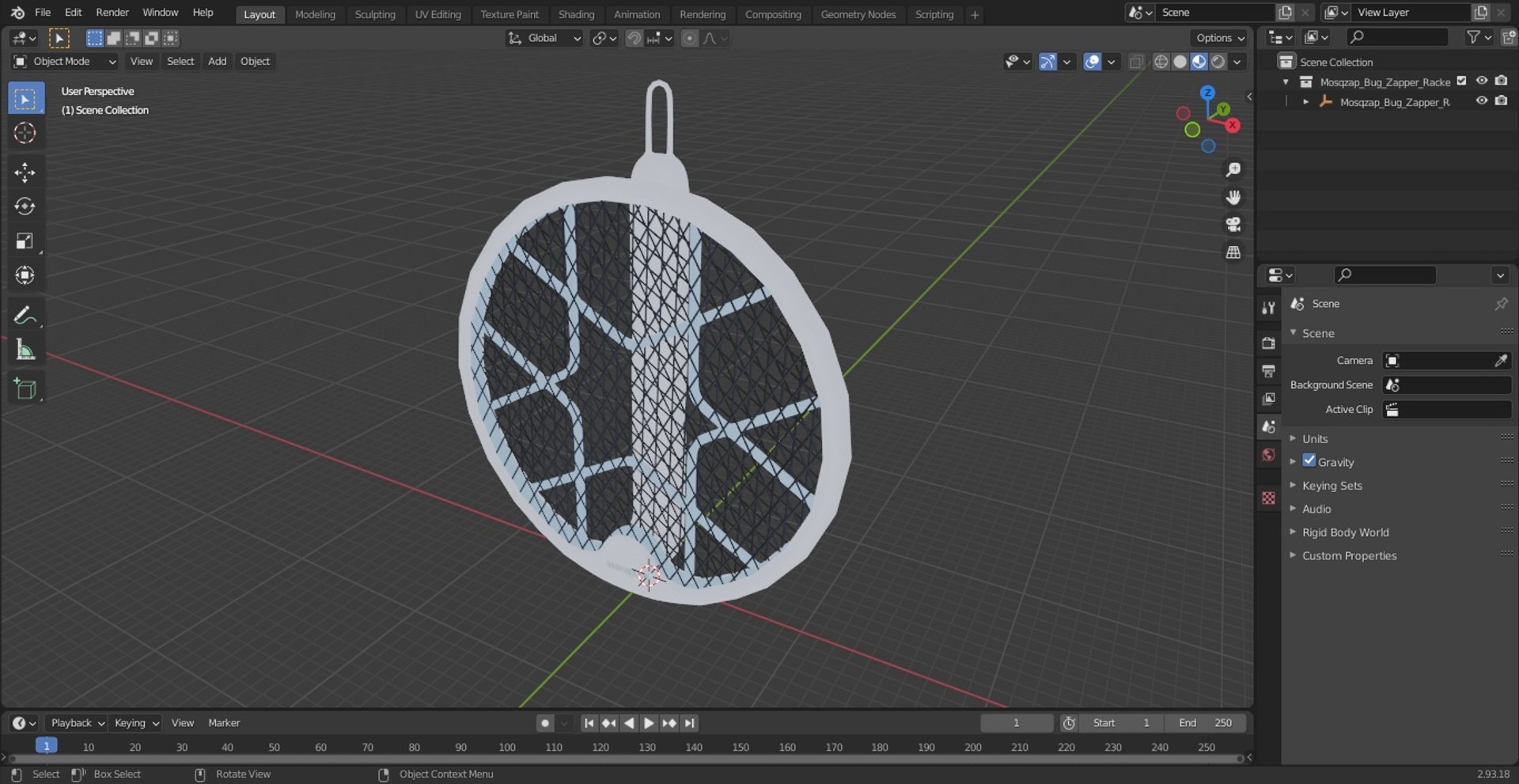 Mosqzap Bug Zapper Racket Assembled model https://p.turbosquid.com/ts-thumb/Rz/K0kY5V/CQ/mosqzapbugzapperracketassembled3dmodel018/jpg/1703106967/1920x1080/fit_q87/41d35c55eab35c281f2839b7a42c4d60d905d5fc/mosqzapbugzapperracketassembled3dmodel018.jpg