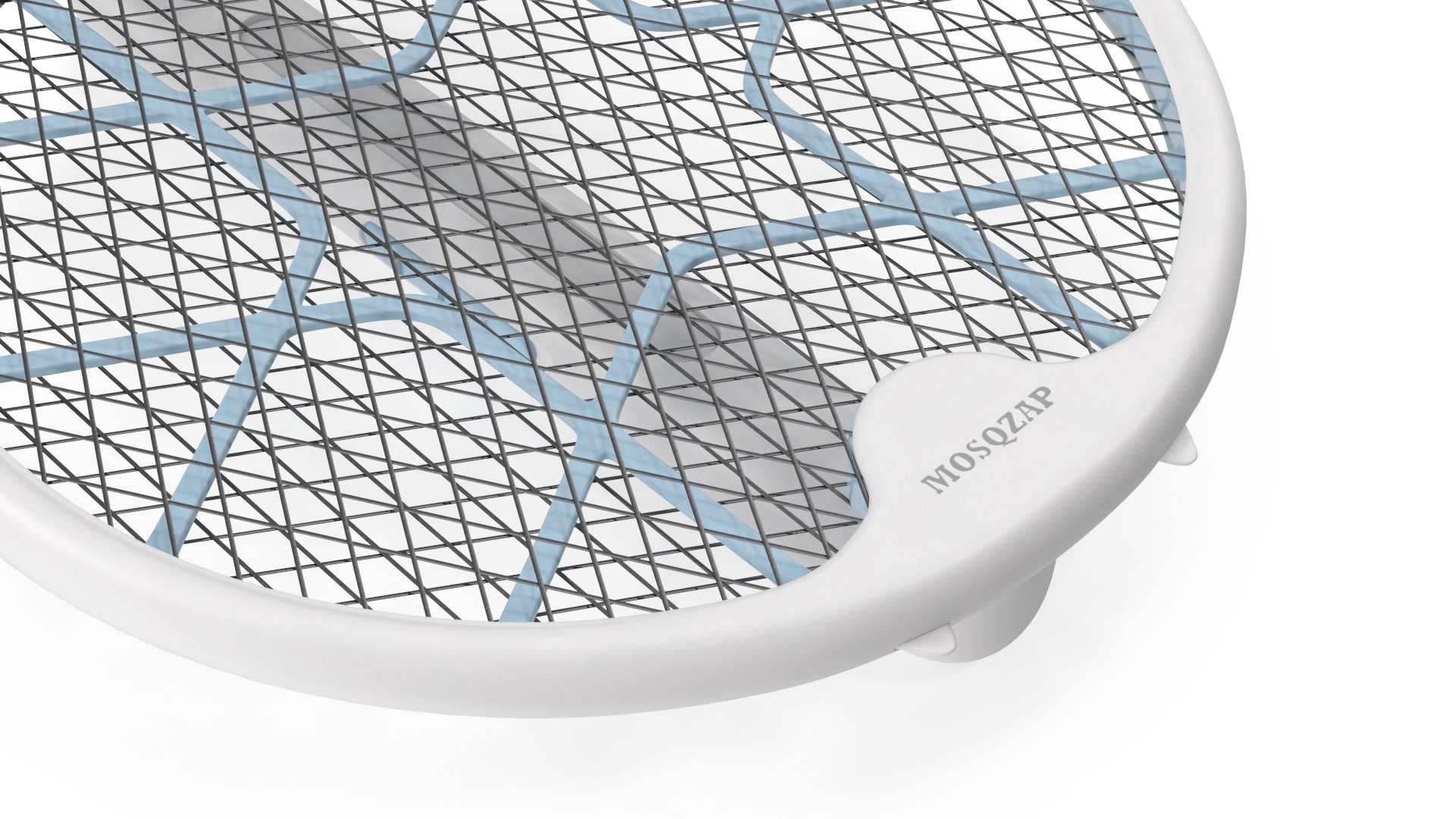 Mosqzap Bug Zapper Racket Assembled Model - TurboSquid 2167677