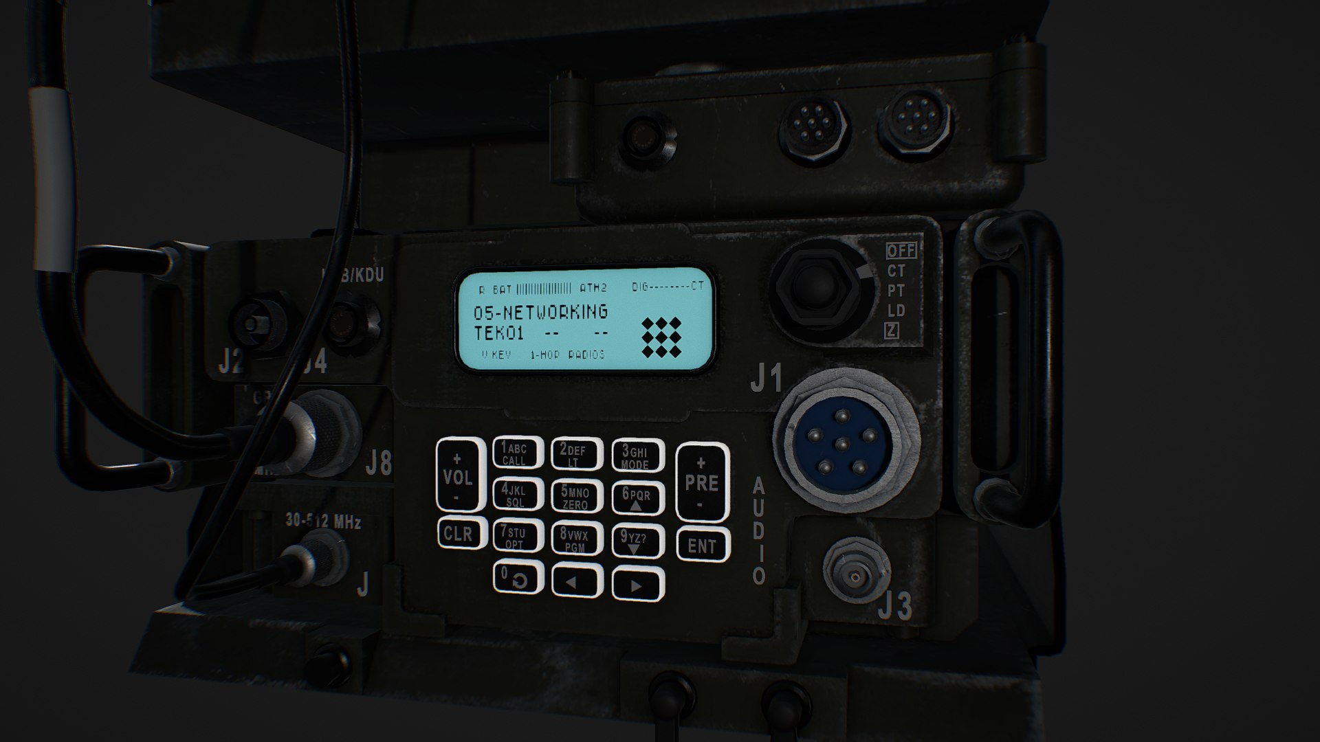 Army Radio Transceiver 3D Model - TurboSquid 1327689