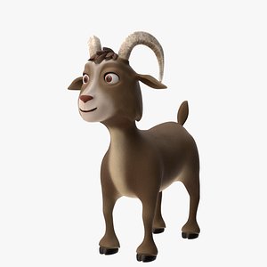 3D model CartoonGoat