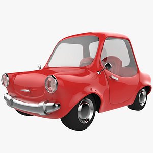 Red Cartoon Car