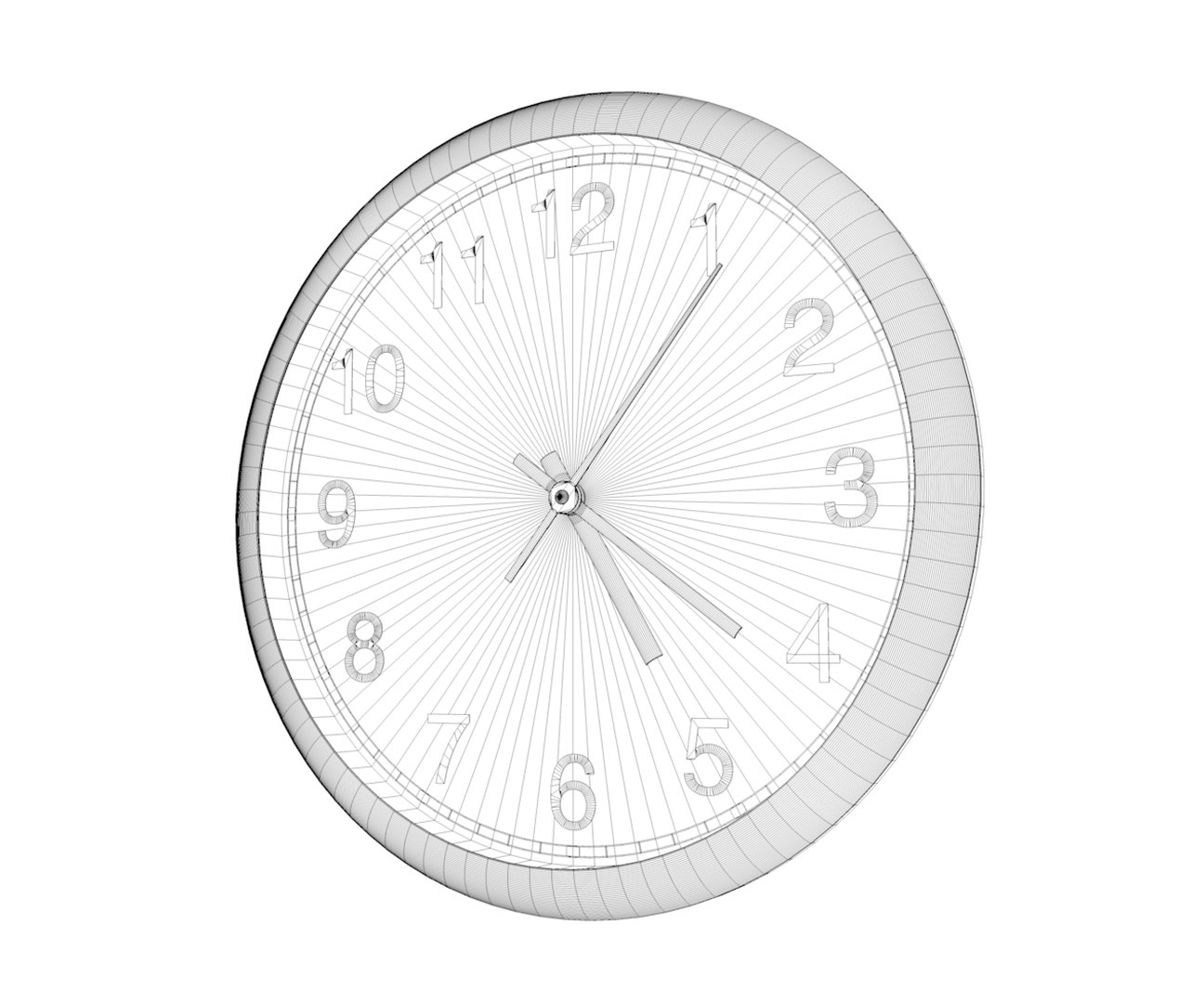 Time Clock Model - TurboSquid 1385978
