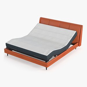 3D Smart Electric Bed Pro Xiaomi Orange Rigged