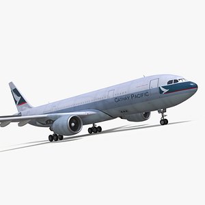 Cathay Pacific Airbus A330 Rigged