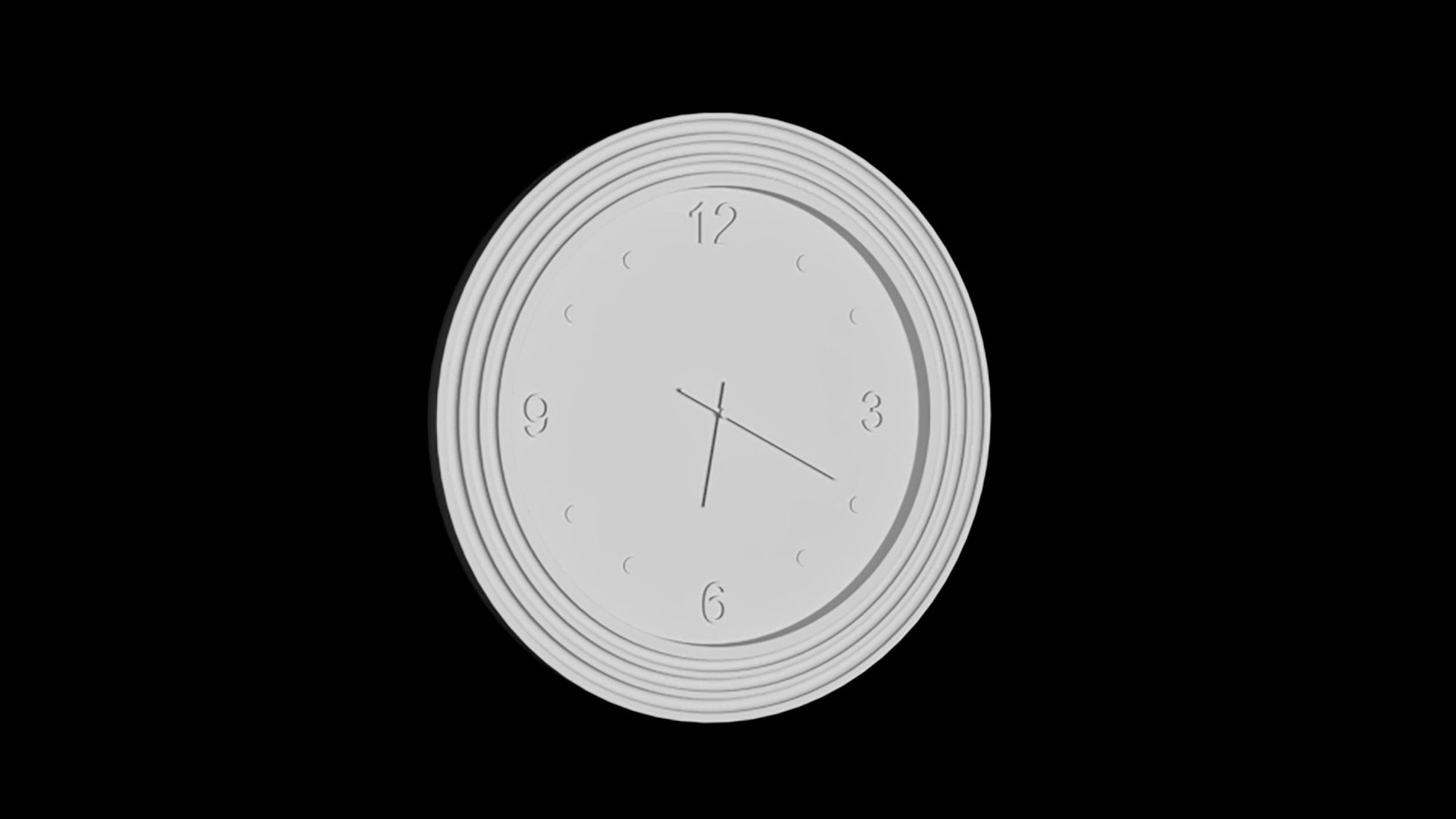 3D Clock Model - TurboSquid 2245411