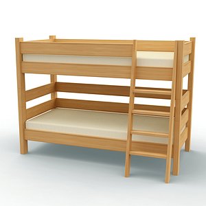 3D bunk bed