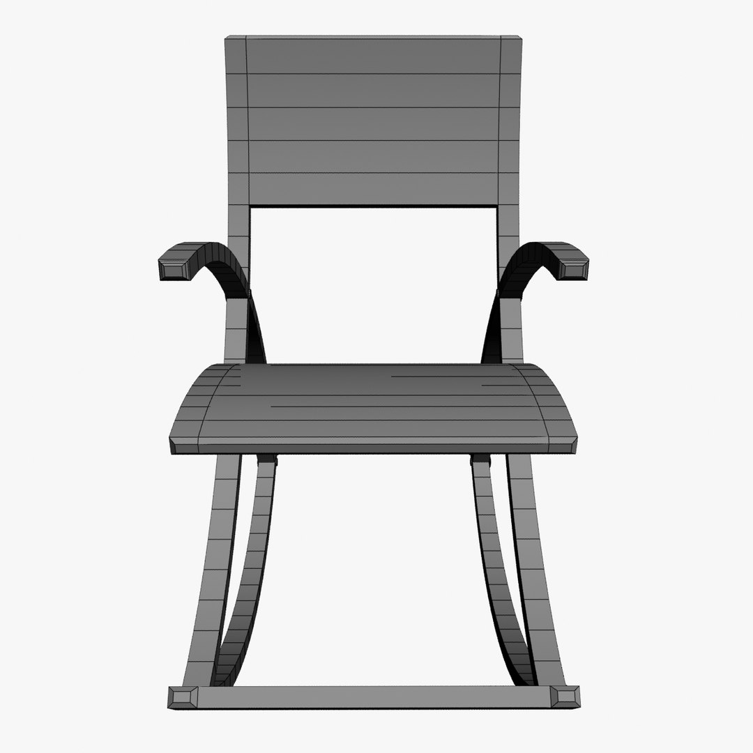 3d Rocking Chair