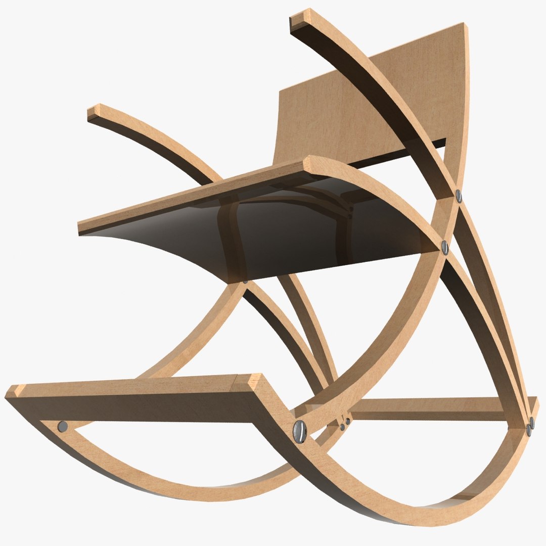 3d Rocking Chair