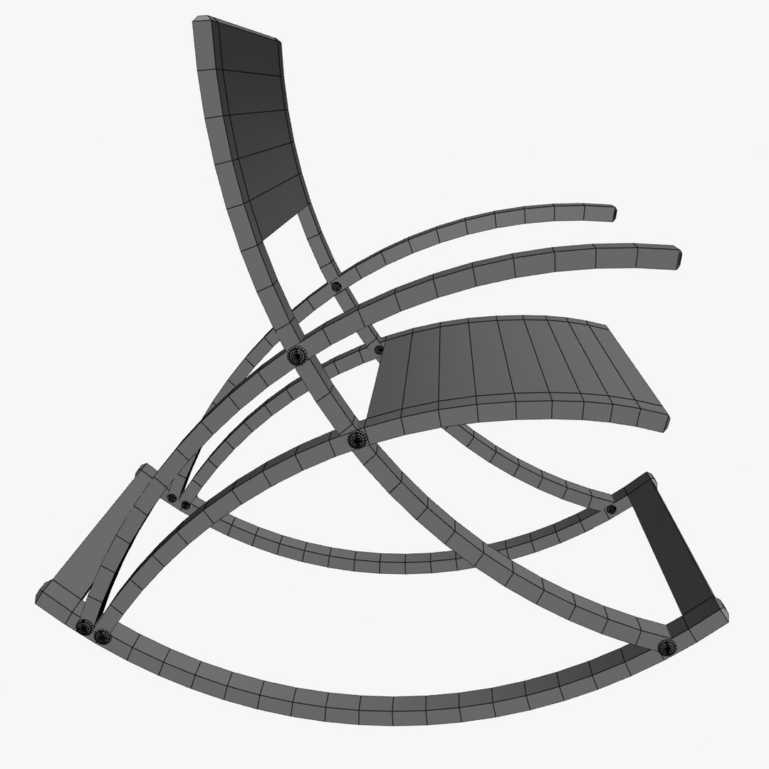 3d Rocking Chair
