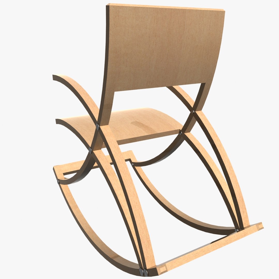 3d Rocking Chair