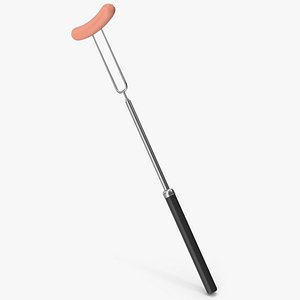 Roasting Stick And Sausage