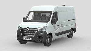 Renault Master L2H2 Panel Van 2020 3D model