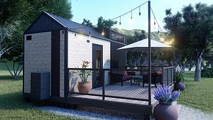 Tiny House SHUMBEK15 15m2 3d model