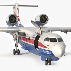 Beriev Be 200 Altair Aircraft Rigged