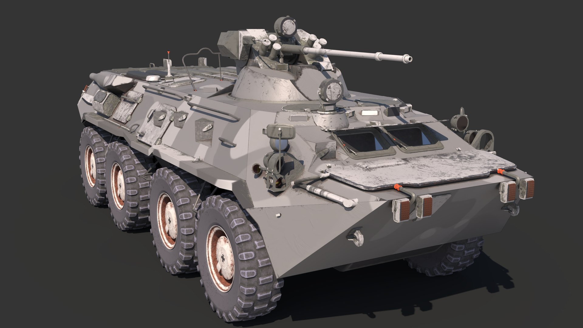 3D BTR 80 Model - TurboSquid 2436068