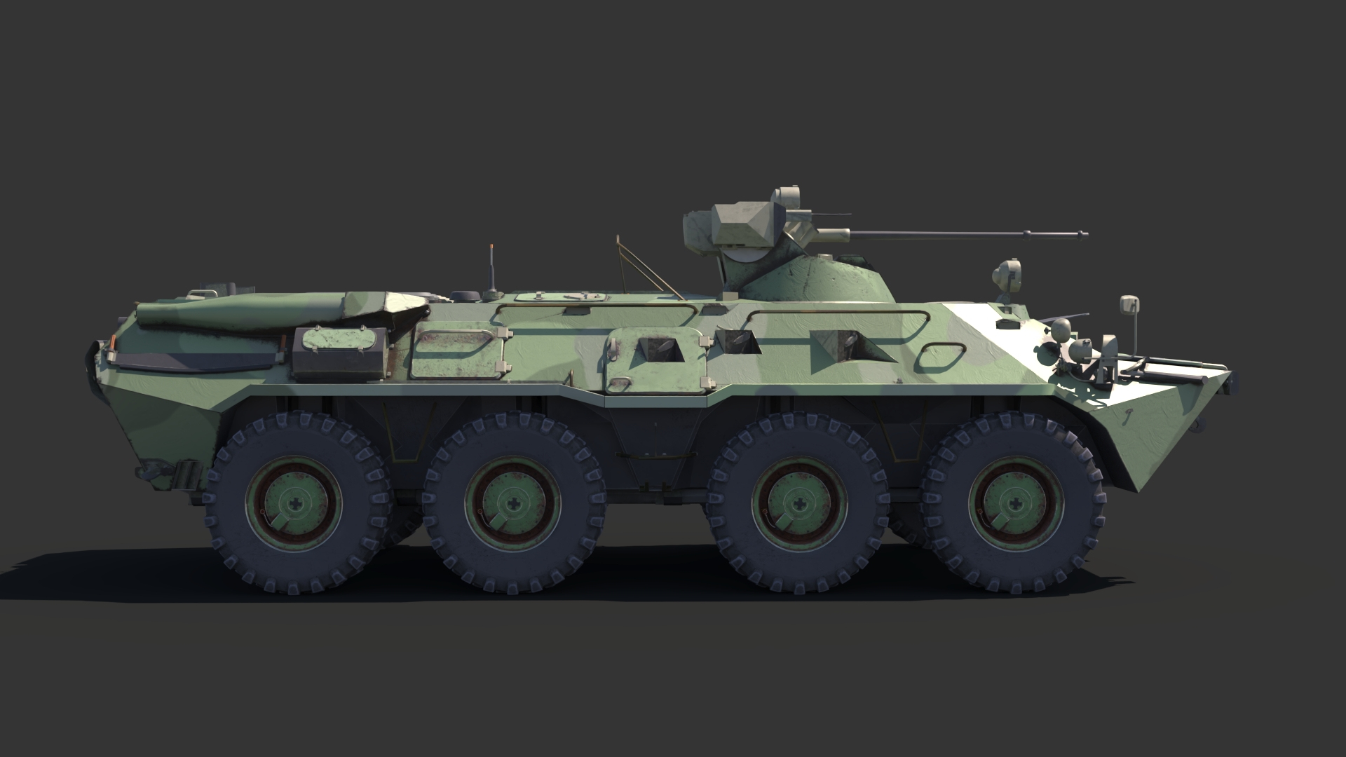 3D BTR 80 Model - TurboSquid 2436068