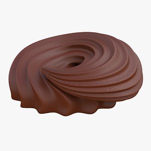 Chocolate cream 2 3D model