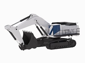 3D Excavator Mining R9100