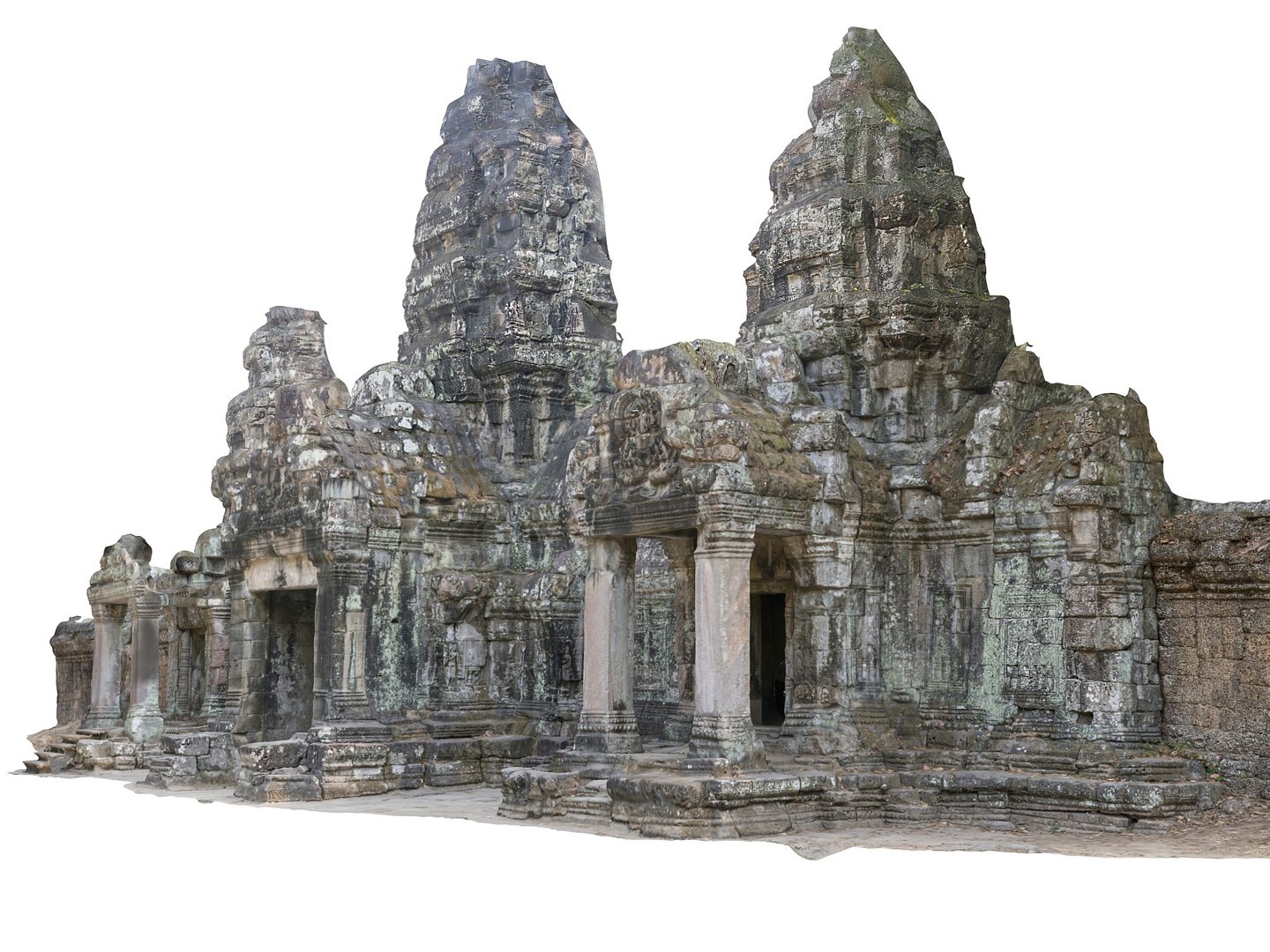 Gates Of Angkor 24K 3D - TurboSquid 2279043