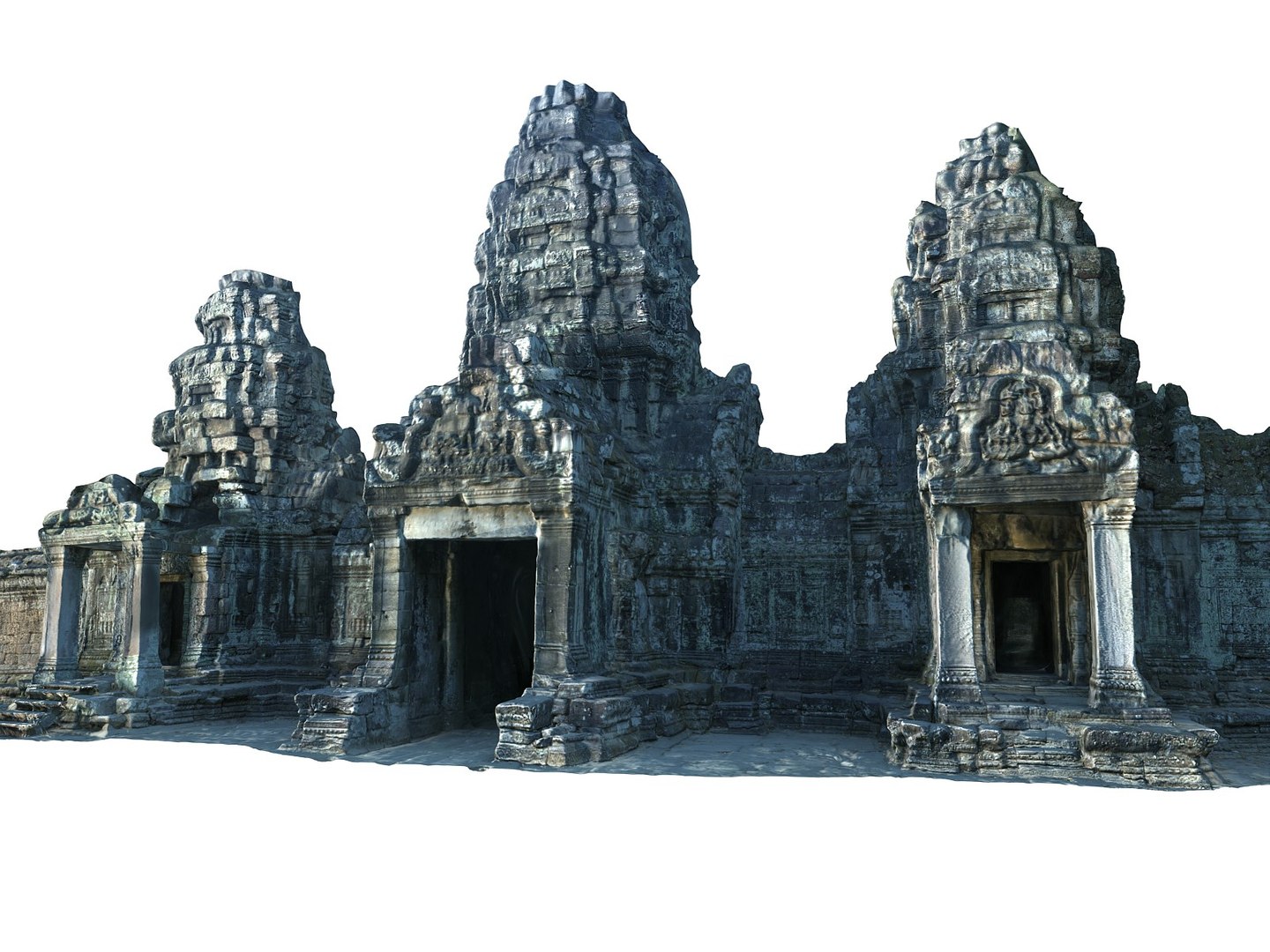Gates Of Angkor 24K 3D - TurboSquid 2279043