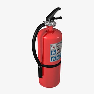extinguisher safety 3d max