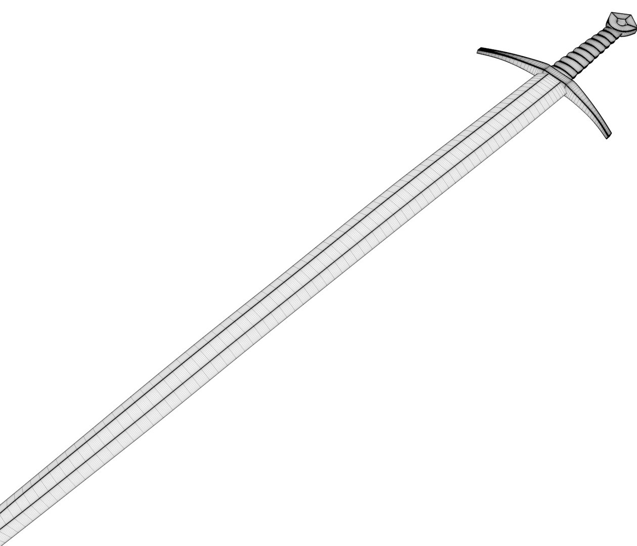 3D ancient sword modeled model - TurboSquid 1307119