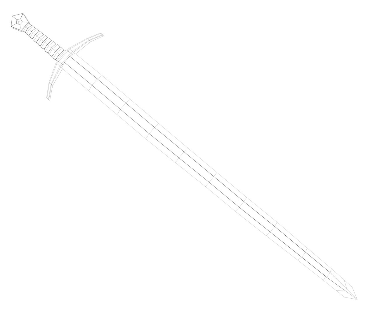 3d Ancient Sword Modeled Model - Turbosquid 1307119