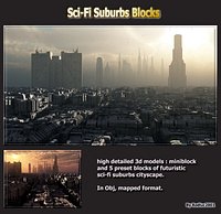 Sci-Fi Suburbs blocks
