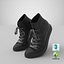 Basketball Leather Shoes Bent Chuck Taylor 3D model
