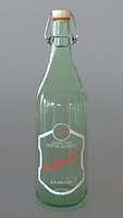 Vintage soda bottle
