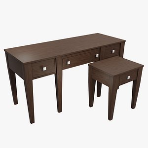 Prairie Style Sofa and End Tables