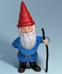 3d model garden gnome