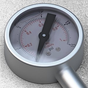 Water Pressure Gauge 4K