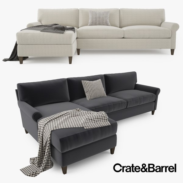 Crate and barrel диван