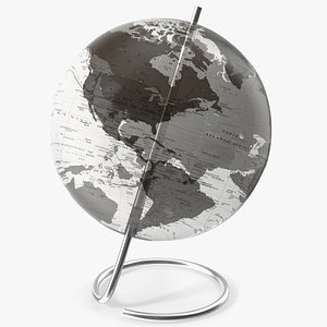 Transparent World Globe