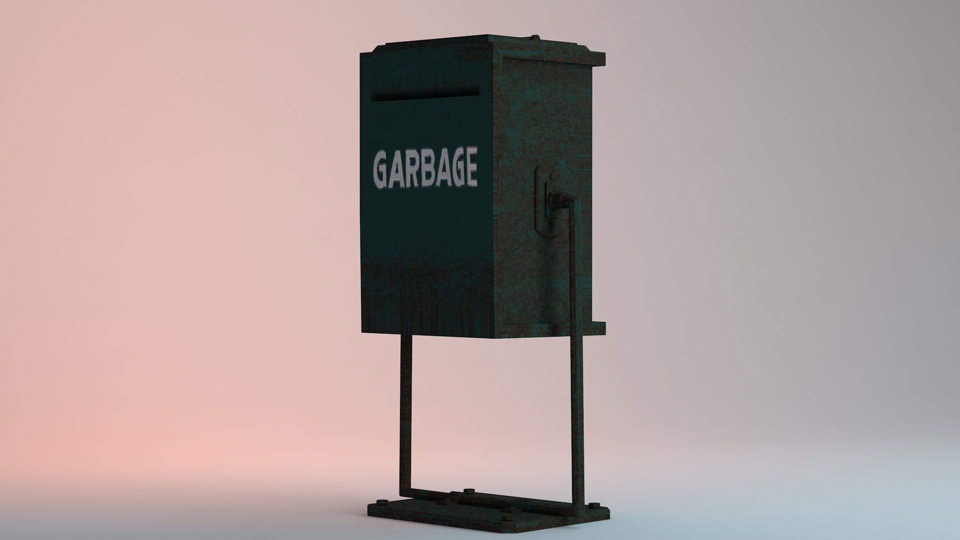 Apocalyptic Rusty Trash Model - TurboSquid 2348568