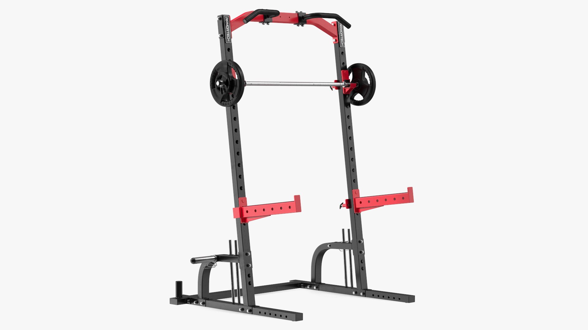 3D Armortech Half Rack HR33 With SPRI Barbell Model TurboSquid 1845139