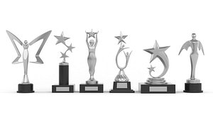 3D Trophy Cup Collection