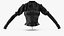 Camicetta con corsetto in pelle