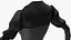 Camicetta con corsetto in pelle