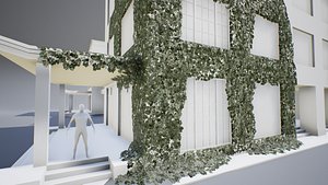 Ivy lowpoly modular assets
