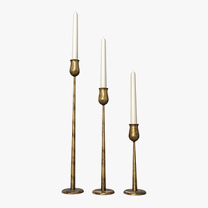 3D Candle holder 03