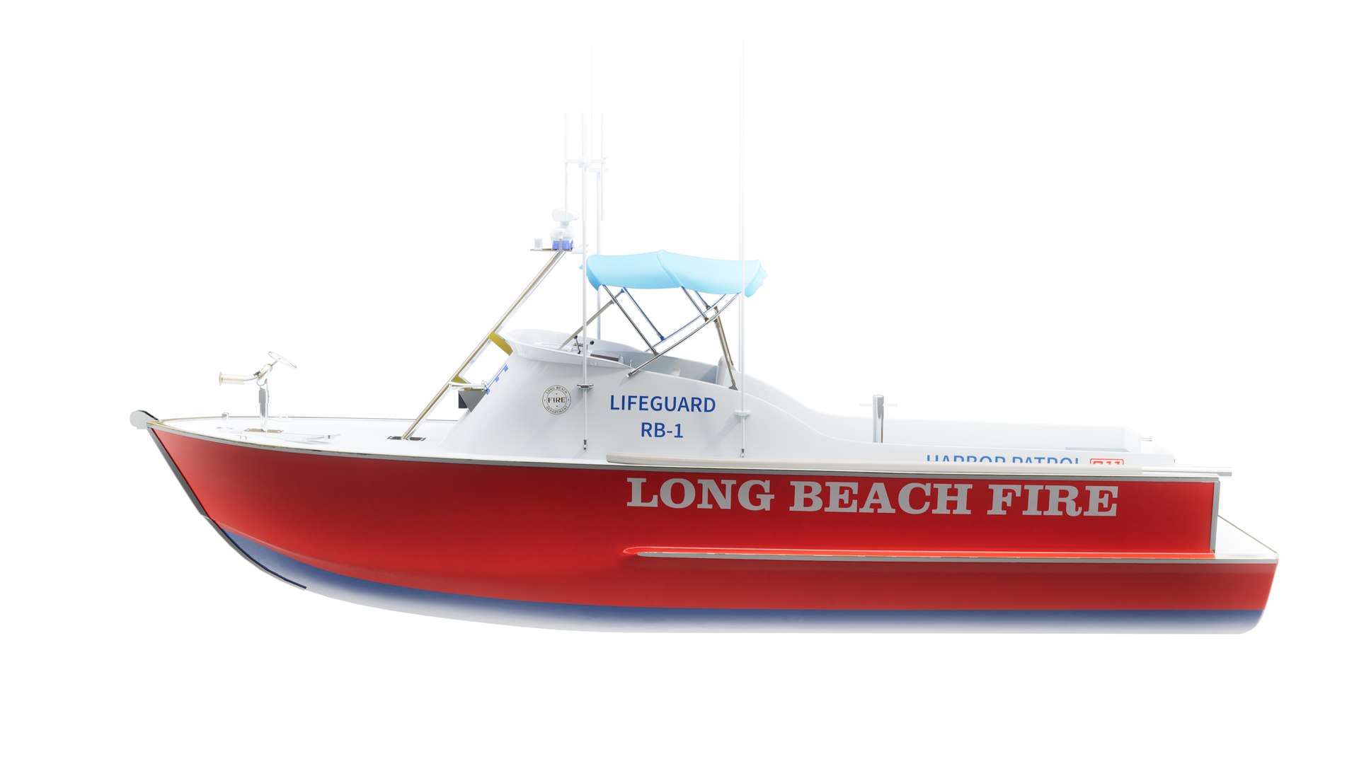 3D Rescue Boat - TurboSquid 2216090
